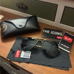 Ray Ban aviator full color legend sunglasses